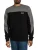 EA7 Tweekleurige Sweater, Zwart