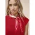 Street One Dames Top met overhangende schouders in een gebreide look in Rood
