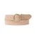Petrol industries Plus Size leren riem beige
