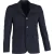 Acne Studios Eensluitende Blazer in Navy Blauw Polyester