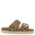 Develab sandalen bruin/panterprint