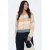 JDY gestreepte vest multi gebreid