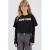 Raizzed T-shirt met tekst – zwart