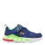 Skechers sneaker met lichtjes blauw/groen