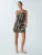 St MRLO Jurk ‘TAMMIE’  beige / bruin / zwart