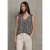 Street One Studio Dames Gedessineerde blouse top in Beige