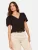 love & roses Shirt  zwart