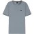 Boss Heren Hbg Taul katoenen T-shirt met normale pasvorm (Donkergrijs)