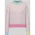 Only relaxed fit pullover met colour-blocking