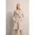 Bugatti Damen Wollen trenchcoat met reverskraag