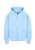 Dropsize Sweatvest  lichtblauw