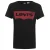 Levis Dames/Dames Batwing Logo T-Shirt (Zwart)