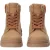 Tommy Hilfiger Dames cognac ecologisch leren enkellaarsjes