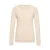 Expresso longsleeve met linnen beige