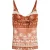 White Stuff Sunset Tankini Top Orange Mlt