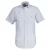 Gant Heren Stripe Button-Down Overhemd met Korte Mouwen (Lichtblauw)