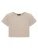 No Matter What Shirt  beige / zilver