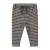 Wheat katoenen gestreepte babybroek – donkergrijs/beige