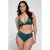 ten Cate Beach TC WOW bikinislip met lurex donkergroen