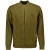 No Excess Pullover Full Zip Shoulder Detail Moss