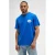 Butcher of Blue regular fit T-shirt met print – blauw