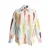 Abstract Print Long Sleeve Shirt Dames Mat Fashion