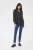 Blouse met lange mouwen Regular fit Black/Green Lettuce Ditzy