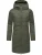 Ragwear Functionele mantel ‘Dizzie’  bruin / donkergroen