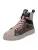 Crickit Sneakers hoog ‘Sole’  bruin / oudroze / zwart