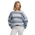 Gestreept geborsteld casual trui voor dames Superdry