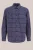 WE Fashion – Heren relaxed fit flannelen overhemd met ruit – Loose fit – Donkerblauw – Katoen –