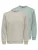 Only & Sons Sweatshirt ‘Connor’  kaki / pastelgroen