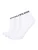 Smilodox Sokken ‘ 3er Sneaker Socks ‘  wit