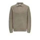 ONLY & SONS trui gebreid bruin