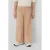 s.Oliver – female – Geplooide broek met wijde pijpen en glitter tailleband