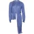 Balenciaga Asymmetrische Gestreepte Blouse in Blauwe Viscose