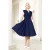 Topvintage exclusive ~ The Fiorella swing jurk in navy