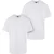 Urban Classics Heren zwaargewicht oversized t-shirt (set van 2)