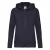 Fruit of the Loom Dames/Dames Premium Lady Fit Full Zip Hoodie (Deep Navy)
