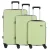 D&N Kofferset ‘Travel Line 4100’  pastelgroen