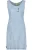 alife & kickin Jurk ‘CameronAK’  blauw denim / wit