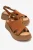Vien Leren Plateau Sandaal (Dames)