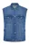 Studio Untold Bodywarmer  blauw denim