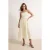 TRENDYOLMİLLA Dames Geel Effen Midi Mouwloos Skater Jurken