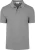 Profuomo Piqué Poloshirt Melange Grijs