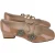 Roger Vivier Mini Très Vivier Mary Jane Pumps in Beige Patelleer