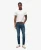 Superdry Mannen Vintage Skinny Jeans Blauw
