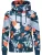 Ragwear Tussenjas ‘Nuggie’  lichtblauw / petrol / oranje / wit