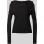 Marc Cain Gebreide pullover met geribde ronde hals