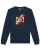 Watapparel Sweatshirt ‘ Kassette ‘  navy / gemengde kleuren